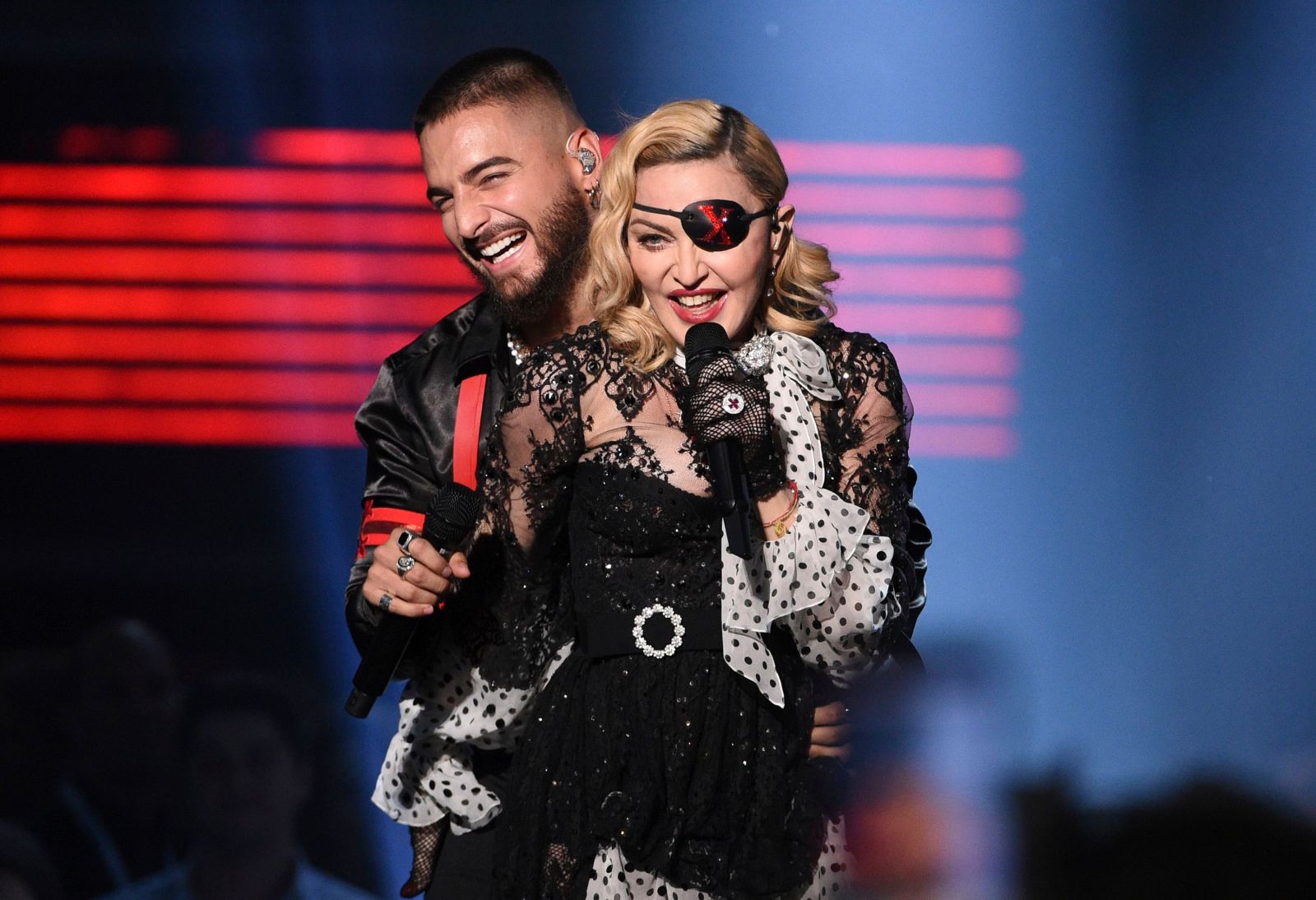 Madonna e Maluma em apresentaçao no Billboard Music Awards 2019 Foto: Rolling Stone